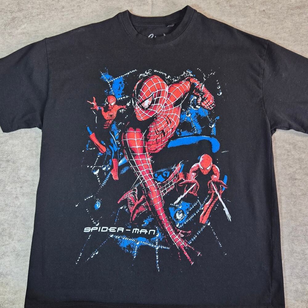 Men's Spider Man Graphic Tee by Cisco Pretty Boy Size M